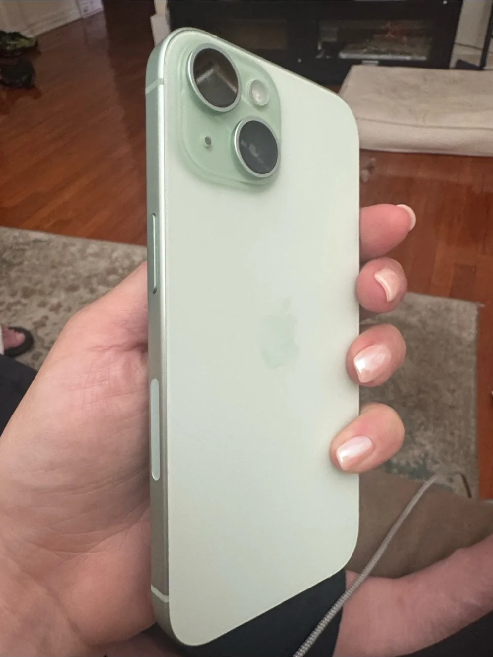 Apple iPhone 15 Unlocked, 128GB - Light Green - USBC
